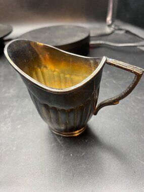 R. Wallace Silver Soldered Creamer